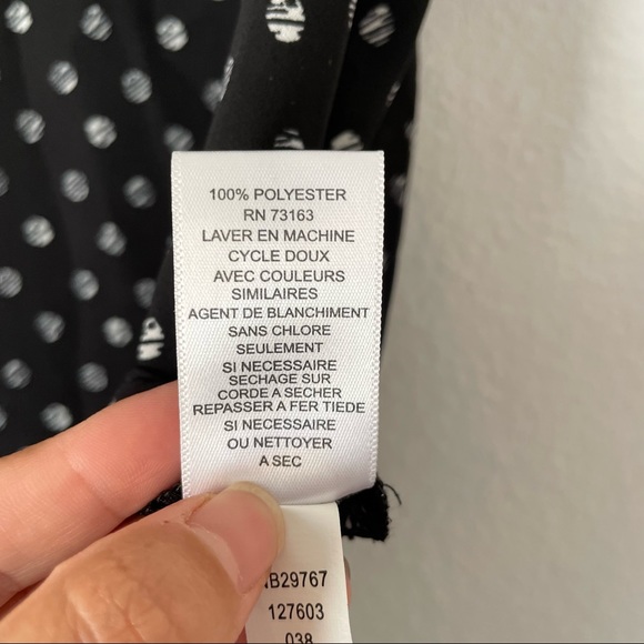 SPENSE Polka Dot Women’s Tunic Blouse | S - Picture 4 of 9